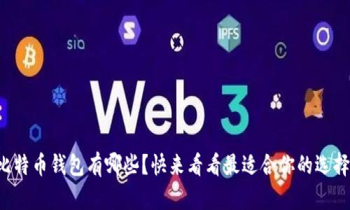 比特币钱包有哪些？快来看看最适合你的选择！