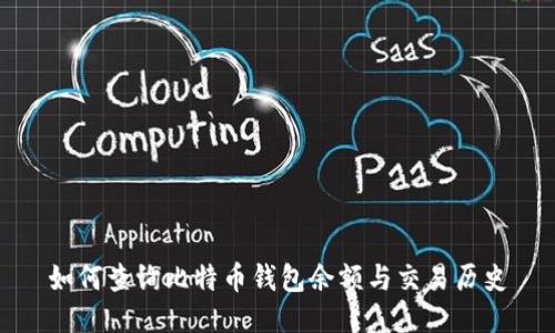 如何查询比特币钱包余额与交易历史